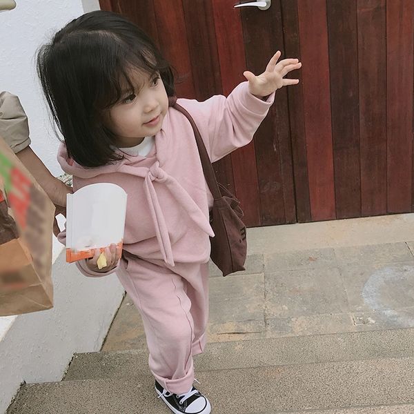 girls suit hooded lace-up +trousers 2pcs fashion 2022 spring autumn new comfortable baby kids children clothing sets, White
girls suit hooded lace-up +trousers 2pcs fashion 2022 spring autumn new comfortable baby kids children clothing sets, White
