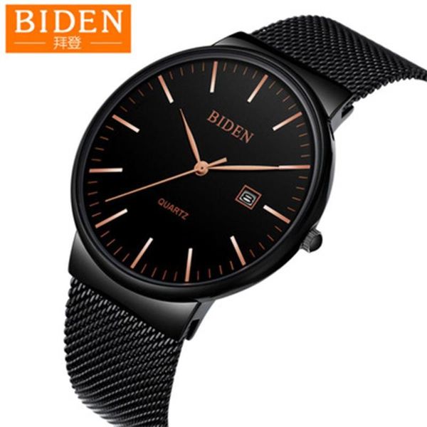 wristwatches biden men quartz watch japan movt waterproof calendar wristwatch for male business simple watches steel mesh band montre homme, Slivery;brown
wristwatches biden men quartz watch japan movt waterproof calendar wristwatch for male business simple watches steel mesh band montre homme, Slivery;brown
