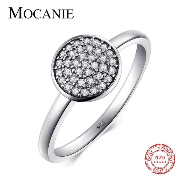 cluster rings mocanie hight qulity 100% 925 sterling silver luxury wedding bands for women bright zircon round circle original brand jewelry, Golden;silver
cluster rings mocanie hight qulity 100% 925 sterling silver luxury wedding bands for women bright zircon round circle original brand jewelry, Golden;silver