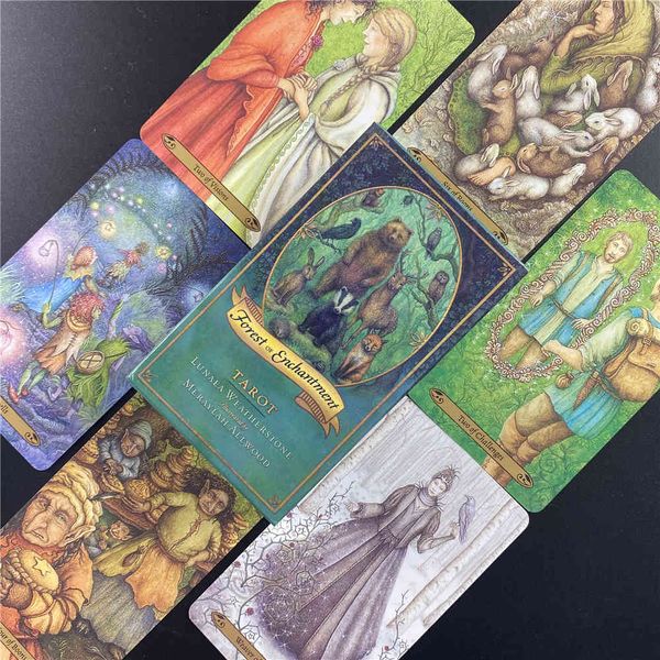 tarot cards oracles deck mysterious divination forest of enchantment for women girls board game
tarot cards oracles deck mysterious divination forest of enchantment for women girls board game