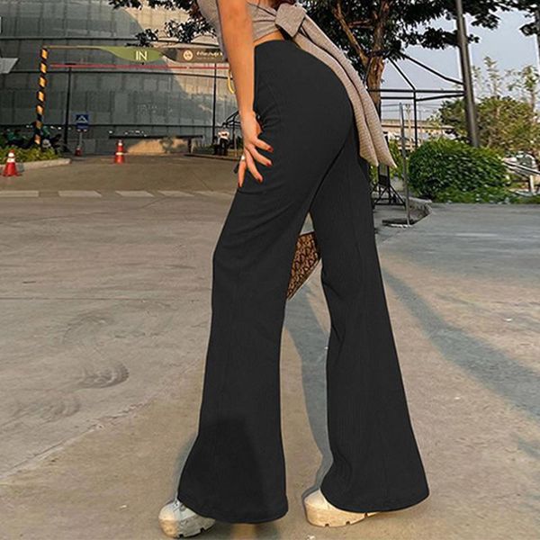 women's pants & capris summer female solid high waist skinny flare 2021 lace up slim fit femme trousers chic office lady, Black;white
women's pants & capris summer female solid high waist skinny flare 2021 lace up slim fit femme trousers chic office lady, Black;white