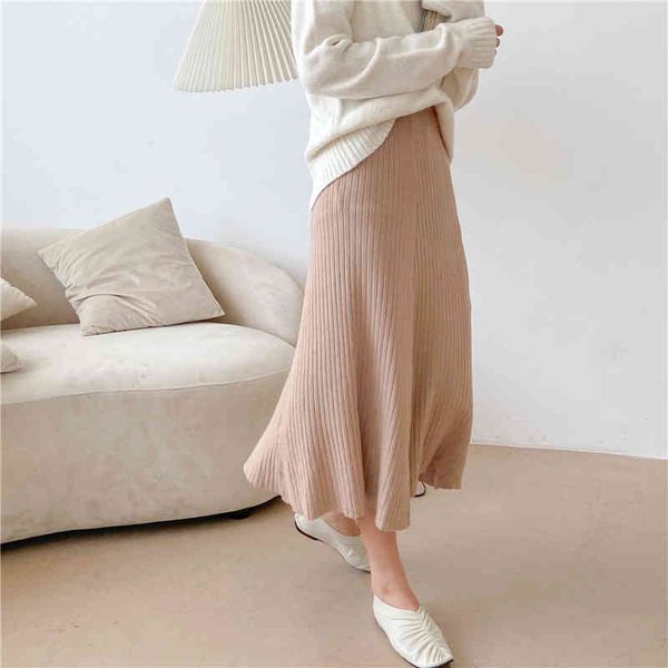female winter fall off high-waisted skirt knitted or crocheted with line casual loose skirts mid-calf fashion clothes hgjy, Black
female winter fall off high-waisted skirt knitted or crocheted with line casual loose skirts mid-calf fashion clothes hgjy, Black