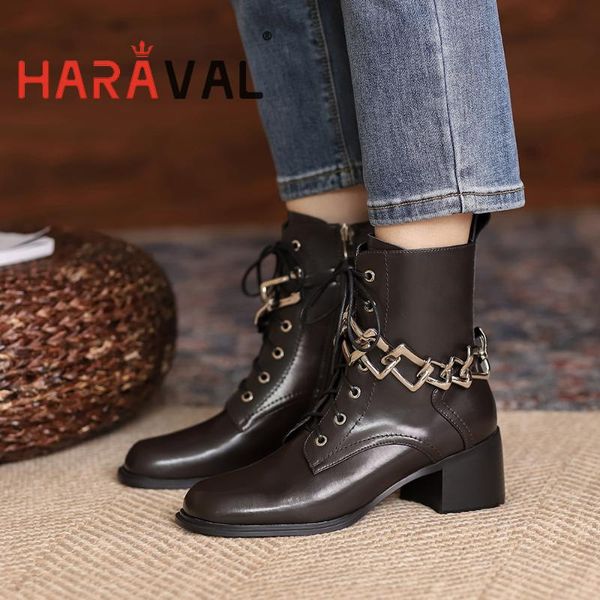 boots haraval autumn winter women ankle shoes thick bottom rounde toe platform elegant fashion footwear bootse498l, Black
boots haraval autumn winter women ankle shoes thick bottom rounde toe platform elegant fashion footwear bootse498l, Black
