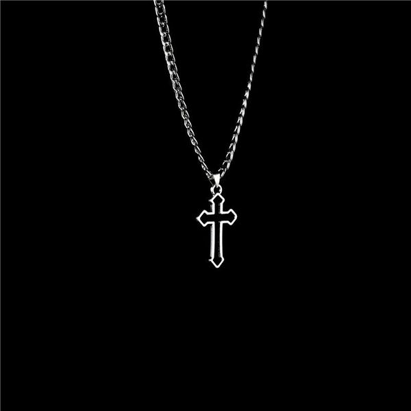 pendant necklaces korean fashion goth gothic hollow cross necklace for women men vintage silver color cool streetwear neck chain jewelry
pendant necklaces korean fashion goth gothic hollow cross necklace for women men vintage silver color cool streetwear neck chain jewelry