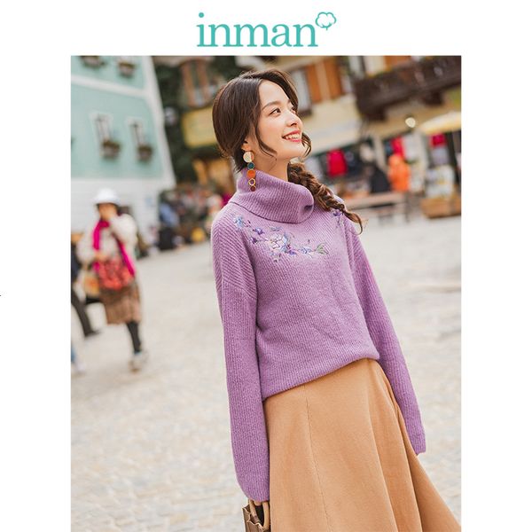 sweater winter literary high neck drop-shoulder sleeve embroidery loose warm women pullover m8uy, White;black
sweater winter literary high neck drop-shoulder sleeve embroidery loose warm women pullover m8uy, White;black