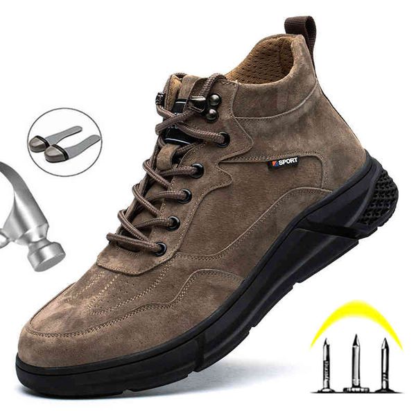safety work shoes men steel toe puncture-proof boots plush warm winter men's indestructible, Black
safety work shoes men steel toe puncture-proof boots plush warm winter men's indestructible, Black
