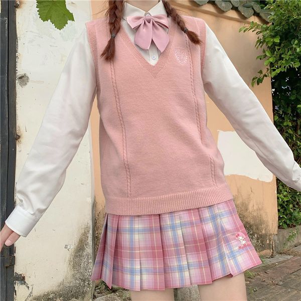 jacket sweet autumn fashion girl pantyhose sleeveless knitting pink blue female vest, Black;brown
jacket sweet autumn fashion girl pantyhose sleeveless knitting pink blue female vest, Black;brown