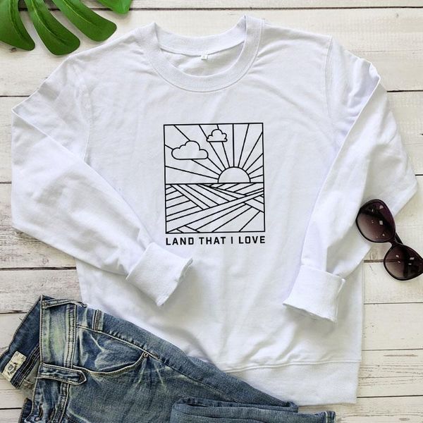women's hoodies & sweatshirts land that i love sweatshirt trendy women adventure travel pullovers funny 90s long sleeve graphic wanderl, Black
women's hoodies & sweatshirts land that i love sweatshirt trendy women adventure travel pullovers funny 90s long sleeve graphic wanderl, Black