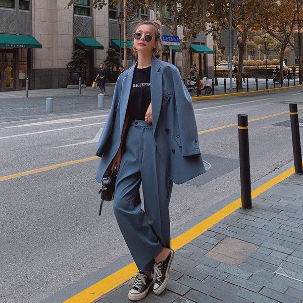 pant arrival female pants suits set for work casual korean office drop blazer buttons ladies suit two y004 pieces 5n8f, White
pant arrival female pants suits set for work casual korean office drop blazer buttons ladies suit two y004 pieces 5n8f, White
