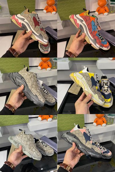 designer rhyton sneakers triple s casual shoes hacker project flower trainers platform paris 17fw old dad large increasing boots fashion men, Black
designer rhyton sneakers triple s casual shoes hacker project flower trainers platform paris 17fw old dad large increasing boots fashion men, Black