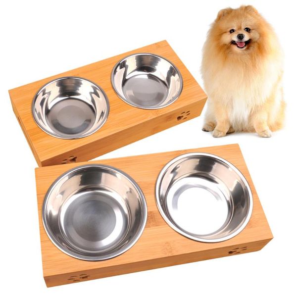 dog bowls & feeders elevated cat puppy raised height adjustable feeder portable water pet accessories with bamboo stand
dog bowls & feeders elevated cat puppy raised height adjustable feeder portable water pet accessories with bamboo stand