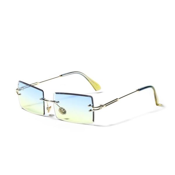 sunglasses abay rimless square women retro trimmed metal fashion trendy eyewear female brand designer glasses uv400 zonnebril, White;black
sunglasses abay rimless square women retro trimmed metal fashion trendy eyewear female brand designer glasses uv400 zonnebril, White;black