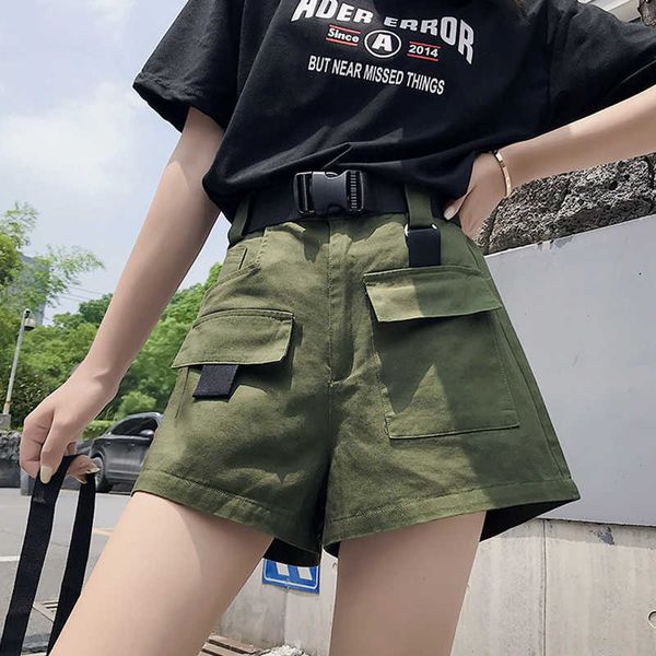 ursporttech plus size women summer shorts fashion casual streetwear cargo shorts feminino bf style army green short feminino 210528, White;black
ursporttech plus size women summer shorts fashion casual streetwear cargo shorts feminino bf style army green short feminino 210528, White;black