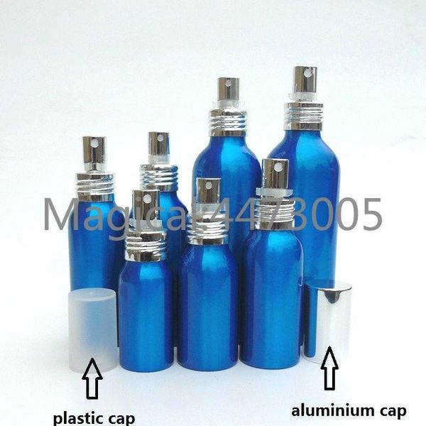 storage bottles & jars 10pcs 30-500ml blue aluminum empty spray bottle plastic cap fine mist refill cosmetic jar sample subpackage travel
storage bottles & jars 10pcs 30-500ml blue aluminum empty spray bottle plastic cap fine mist refill cosmetic jar sample subpackage travel