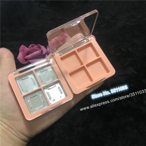 10/24/50pcs 4 grids empty eyeshadow dish palette pink orange eye makeup storage box clear lipstick organizer container bottles & jars
10/24/50pcs 4 grids empty eyeshadow dish palette pink orange eye makeup storage box clear lipstick organizer container bottles & jars