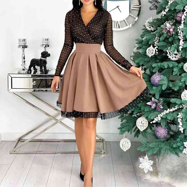 capucines fashion shiny sequin diamond mesh stitching dress women spring autumn sheer long sleeve belted slim a line dresses, Black;gray
capucines fashion shiny sequin diamond mesh stitching dress women spring autumn sheer long sleeve belted slim a line dresses, Black;gray