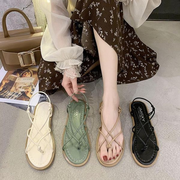 sandals net red harajuku style roman fashion fairy shoes flat 2021 summer student, Black
sandals net red harajuku style roman fashion fairy shoes flat 2021 summer student, Black