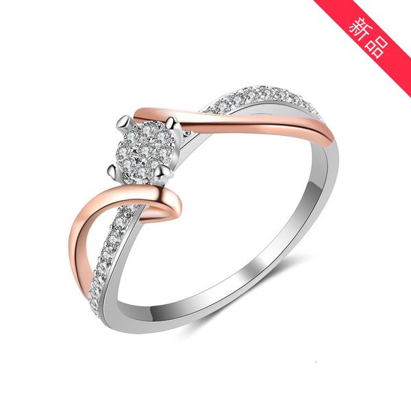 ring beset selling plated new women's color separation electroplating simple engagement jewelry zircon gold wedding alloy, Silver
ring beset selling plated new women's color separation electroplating simple engagement jewelry zircon gold wedding alloy, Silver