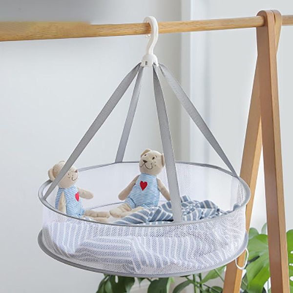 hanging drying mesh folding clothe rack polyester windproof clothes basket foldable double-layer laundry storage & organization
hanging drying mesh folding clothe rack polyester windproof clothes basket foldable double-layer laundry storage & organization