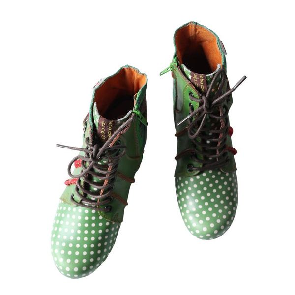 green genuine leather fashion women boots, Black
green genuine leather fashion women boots, Black