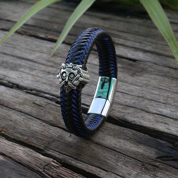 charm bracelets 10pcs viking cowhide bracelet men black braided leather cuff genuine bangles slavic jewelry, Golden;silver
charm bracelets 10pcs viking cowhide bracelet men black braided leather cuff genuine bangles slavic jewelry, Golden;silver