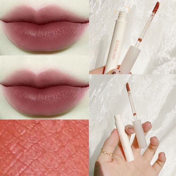 herorange kleine melk buis kastanje lip modder fluwelen matte matte lip glazuur waterdichte melk buis lippenstift lipgloss
herorange kleine melk buis kastanje lip modder fluwelen matte matte lip glazuur waterdichte melk buis lippenstift lipgloss