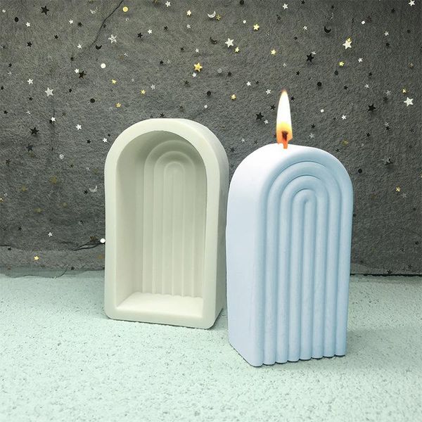 craft tools rainbow door candle silicone mold striped u-shaped making scented simple design
craft tools rainbow door candle silicone mold striped u-shaped making scented simple design