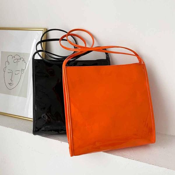 evening bags fashion women patent pu leather solid color shoulder shopping bag casual ladies square large capacity tote handbags
evening bags fashion women patent pu leather solid color shoulder shopping bag casual ladies square large capacity tote handbags