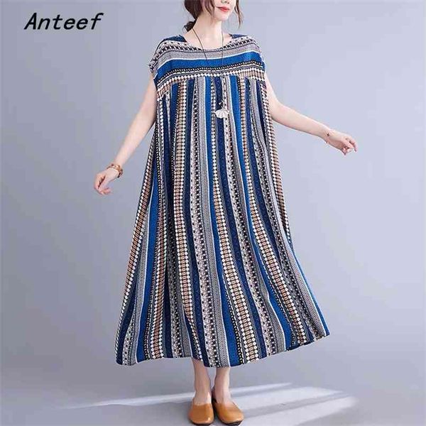 short sleeve plus size cotton vintage floral stripe dresses for women casual loose long woman summer dress elegant clothes 210517, Black;gray
short sleeve plus size cotton vintage floral stripe dresses for women casual loose long woman summer dress elegant clothes 210517, Black;gray