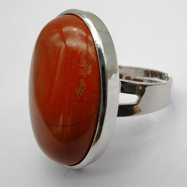 red jaspe r stone oval bead gem finger ring jewelry for woman gift size 8 x117 cluster rings, Golden;silver
red jaspe r stone oval bead gem finger ring jewelry for woman gift size 8 x117 cluster rings, Golden;silver