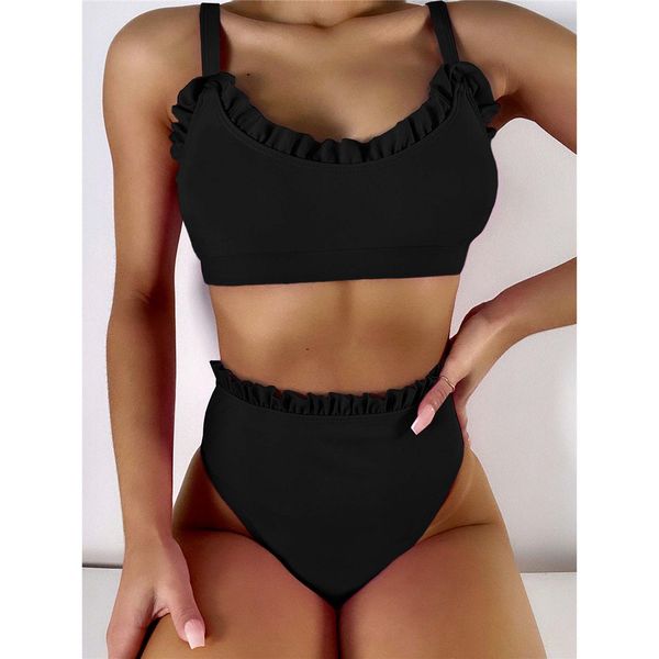 new ruffled frilled high waist bikini female swimsuit women swimwear two-pieces bikini set padded bather bathing suit swim k2768
new ruffled frilled high waist bikini female swimsuit women swimwear two-pieces bikini set padded bather bathing suit swim k2768