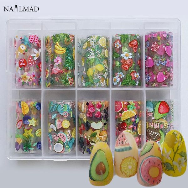 stickers & decals 10rolls/box fruit lemon nail foils sticker summer design art sliders cherry watermelon avocado manicure decoration 4*100cm, Black
stickers & decals 10rolls/box fruit lemon nail foils sticker summer design art sliders cherry watermelon avocado manicure decoration 4*100cm, Black