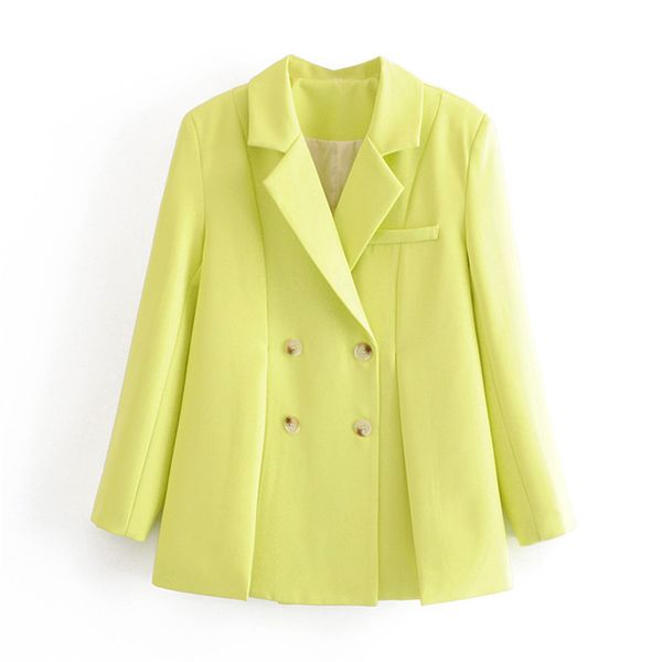 chic long sleeve women blazer jacket double breasted office ladies feminino casual streetwear female outwear coat 210430, White;black
chic long sleeve women blazer jacket double breasted office ladies feminino casual streetwear female outwear coat 210430, White;black