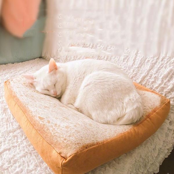 cat bed removable dog kennel pet toast bread mats washable soft rug cushion sofa small beds & furniture
cat bed removable dog kennel pet toast bread mats washable soft rug cushion sofa small beds & furniture
