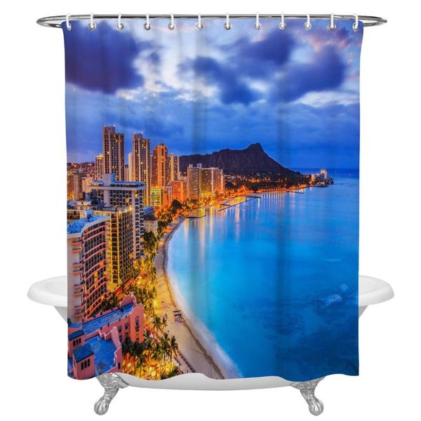 blue sea city building scenery shower curtain home decoration bathroom item waterproof curtains
blue sea city building scenery shower curtain home decoration bathroom item waterproof curtains