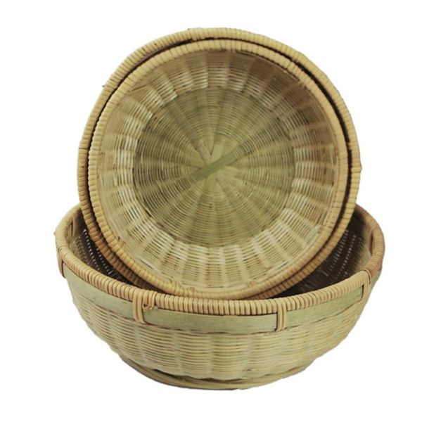 hanging baskets bamboo plate hand-woven storage basket groceries round box fruit deskthree-piece
hanging baskets bamboo plate hand-woven storage basket groceries round box fruit deskthree-piece