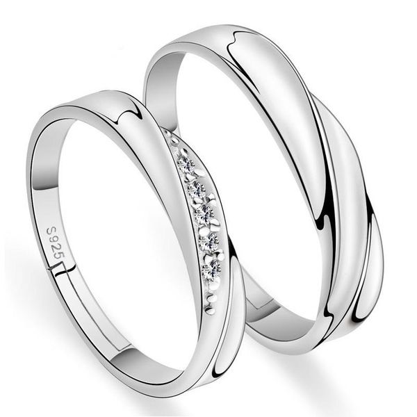 open adjustable band rings engagement wedding silver diamond couple ring for women men fashion jewelry
open adjustable band rings engagement wedding silver diamond couple ring for women men fashion jewelry