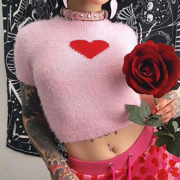 women's t-shirt women harajuku short sleeve y2k heart print pink knit furry femme 2021 summer sweet crop white tee shirt gothic
women's t-shirt women harajuku short sleeve y2k heart print pink knit furry femme 2021 summer sweet crop white tee shirt gothic