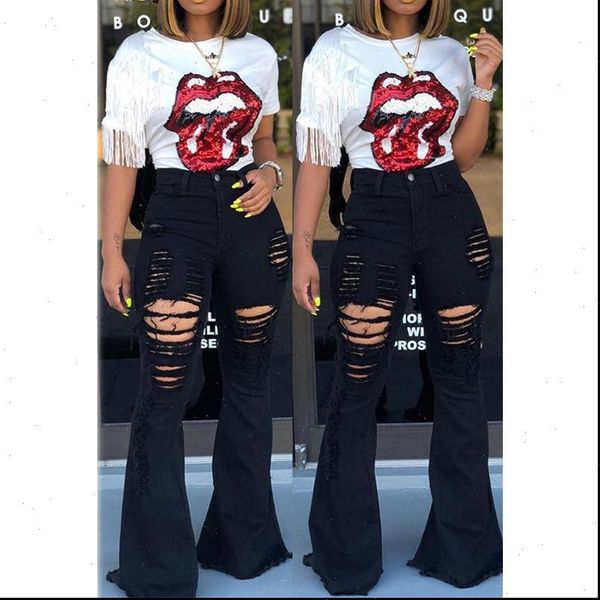women jeans denim high waist flare boyfriend ripped calca lady skinny bell bottom pants wide leg plus size, Blue
women jeans denim high waist flare boyfriend ripped calca lady skinny bell bottom pants wide leg plus size, Blue