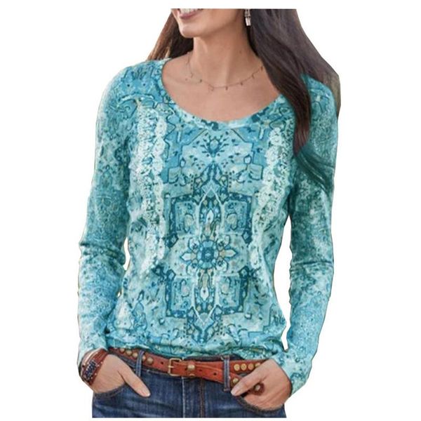plus size ladies casual long sleeve o-neck folk print t shirt loose women tee oversized clothes 2021 spring women's t-shirt, White
plus size ladies casual long sleeve o-neck folk print t shirt loose women tee oversized clothes 2021 spring women's t-shirt, White