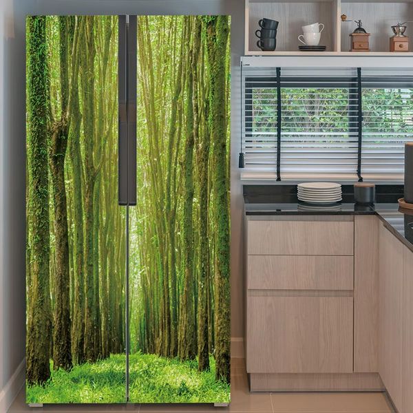 wallpapers refrigerator and door sticker natural green path household wallpaper stickers bedroom parlor corridor decoration
wallpapers refrigerator and door sticker natural green path household wallpaper stickers bedroom parlor corridor decoration