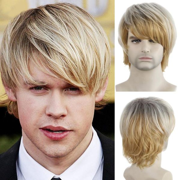 synthetic wigs guruilagu short men's wig smooth natural for men pixie cut straight hair male black brown grey
synthetic wigs guruilagu short men's wig smooth natural for men pixie cut straight hair male black brown grey