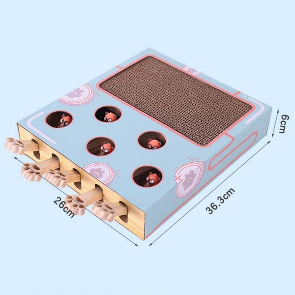 cat toys hit gophers hunt toy catch mouse game wooden interactive maze pet hamster with holes kitten tease
cat toys hit gophers hunt toy catch mouse game wooden interactive maze pet hamster with holes kitten tease
