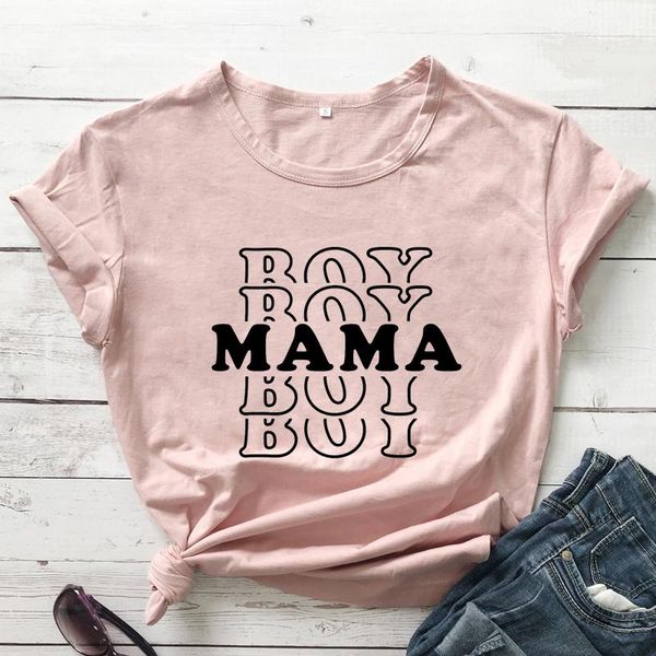 women's t-shirt boy mama funny mom shirts mother's dasy gift summer style tee fashion casual vintage, White
women's t-shirt boy mama funny mom shirts mother's dasy gift summer style tee fashion casual vintage, White