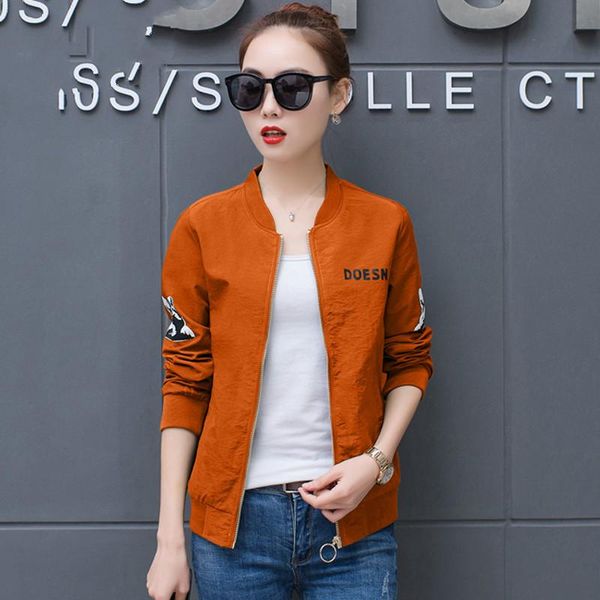 2021 new female jacket plus size women clothing spring autumn coat women's windbreaker korean casaco feminino kj386, Black;brown
2021 new female jacket plus size women clothing spring autumn coat women's windbreaker korean casaco feminino kj386, Black;brown