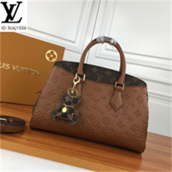 iconic brand cross designer shoulder luxury m33818 brown bags fashion cowhide bags embossed handles shoulder bag totes women handbags bo, Red;black
iconic brand cross designer shoulder luxury m33818 brown bags fashion cowhide bags embossed handles shoulder bag totes women handbags bo, Red;black