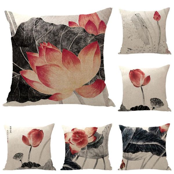 cushion/decorative pillow vintage chinese style flower printed cushion cover 45*45cm cotton linen covers sofa cushions cases 0554
cushion/decorative pillow vintage chinese style flower printed cushion cover 45*45cm cotton linen covers sofa cushions cases 0554