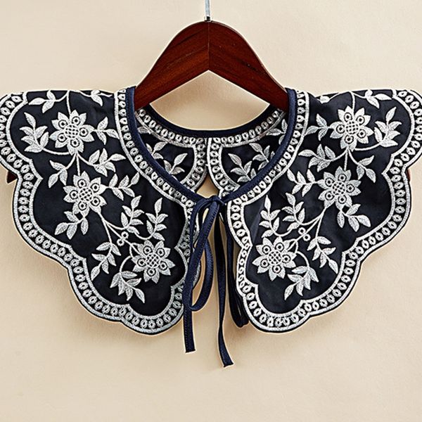 necklace designer women jacquard embroidery floral false fake collar elegant lace-up ribbon big shawl decorative necklace short, Blue;red
necklace designer women jacquard embroidery floral false fake collar elegant lace-up ribbon big shawl decorative necklace short, Blue;red