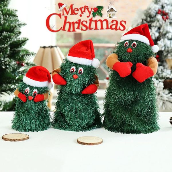 christmas decorations electric toy plush doll funny cute green electronic xmas tree musical santa claus fun decoration
christmas decorations electric toy plush doll funny cute green electronic xmas tree musical santa claus fun decoration
