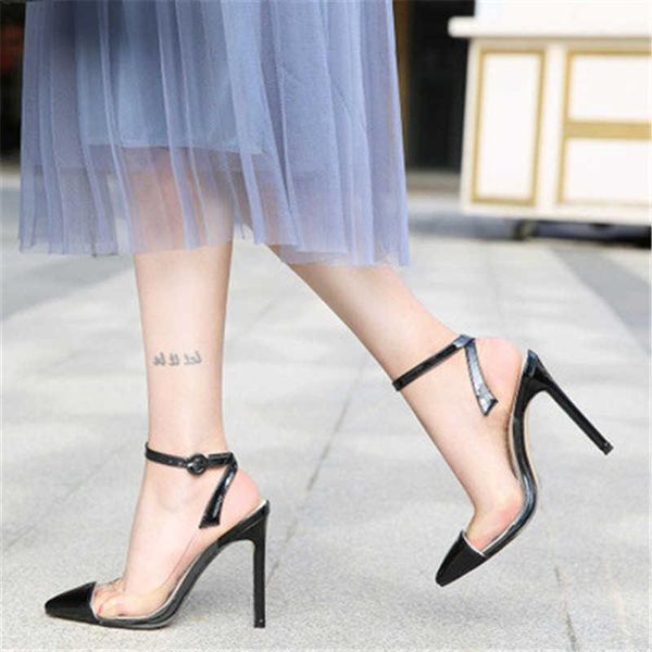 dress shoes women sandals plus size 35-46 pumps 11cm high heels wedding woman pointed leather fine heel baotou, Black
dress shoes women sandals plus size 35-46 pumps 11cm high heels wedding woman pointed leather fine heel baotou, Black